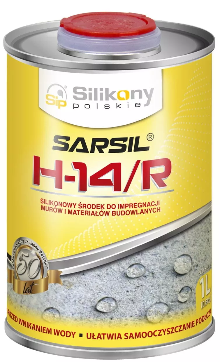 Impregnat silikonowy SARSIL H-14/R 0.8 kg (1L)