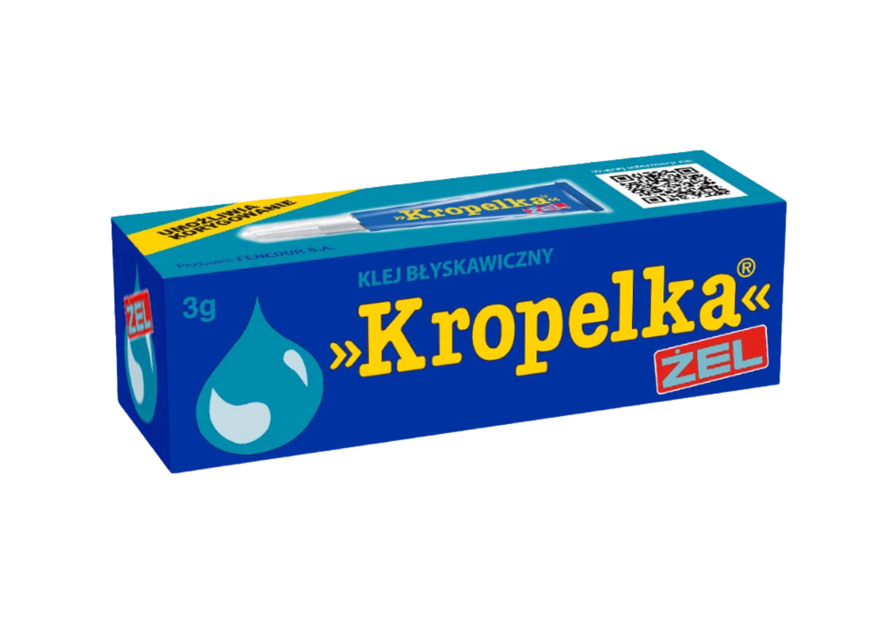 Kropelka 3 g klej żel