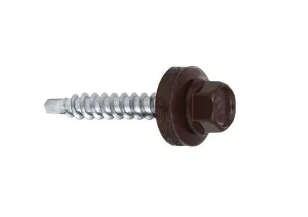 Wkręty farmerskie samowiercące 4.8 x 25 mm 250 szt. brąz         