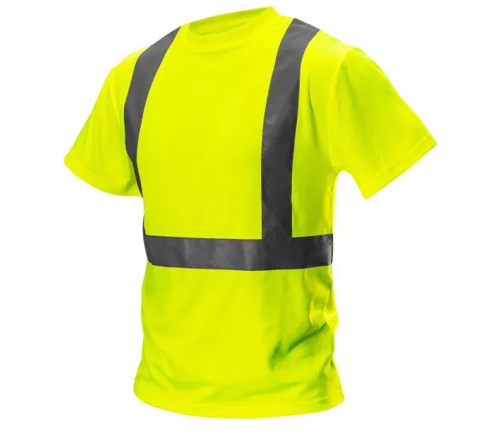 Koszulka ostrzegawcza, T-shirt ostrzegawczy żółty rozmiar L