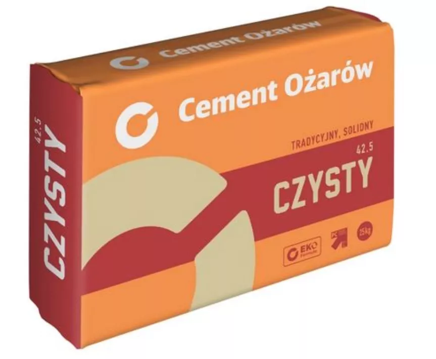 Cement czysty II 42,5 N Ożarów - 25 kg