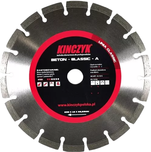 Tarcza Beton Classic-A 230x10x22.23