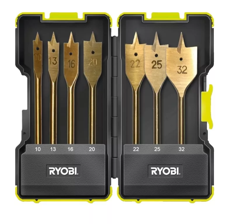 Zestaw wierteł piórowych RYOBI