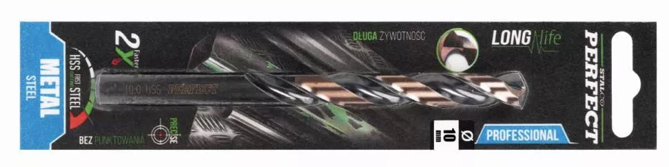 Wiertło do metalu HSS 10.2 mm Stalco Perfect
