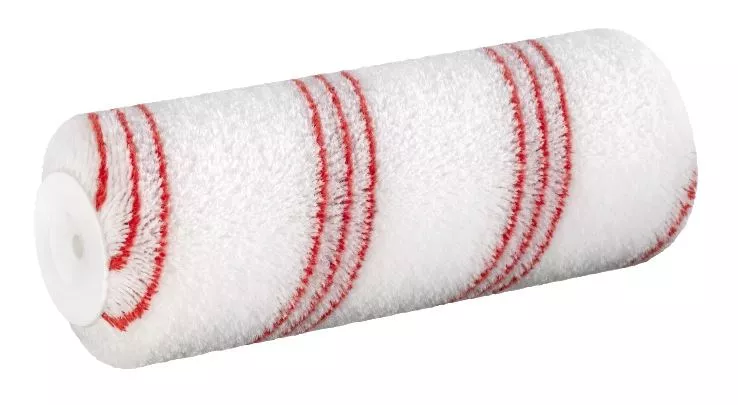 Wałek malarski 18 cm poliamid C54 potrójny czerwony pasek