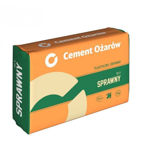 Cement  sprawny Ożarów 25 kg