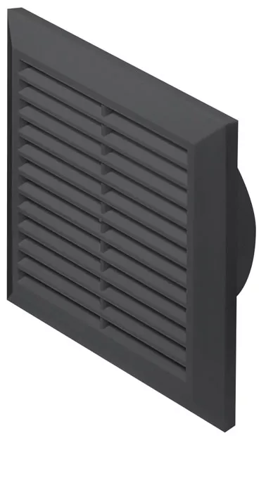 Kratka wentylacyjna 14 x 14 cm 100 grafit, Awenta 